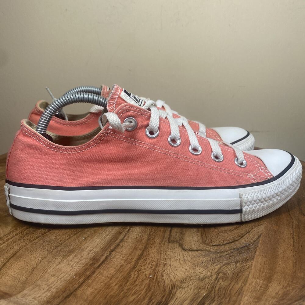 Converse Chuck Taylor All Star Womens Coral Pink Size 8 Low Top Shoes